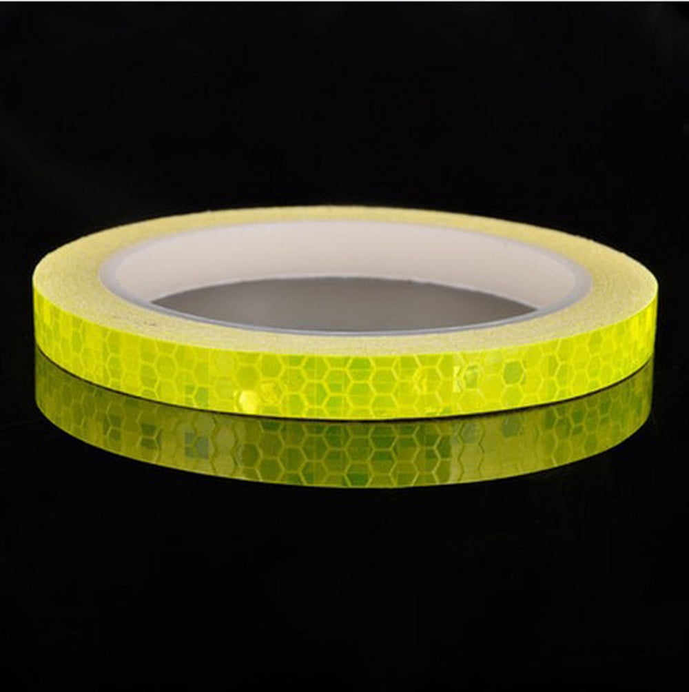 Reflective Stickers Motorcycle Bicycle Reflector Security Wheel Rim Decal Tape