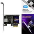 thumbnail image 4 of 2.5G PCI-E to RJ45 Wired Network Card 2500Mbps 2.5Gbps Ethernet LAN Controller Adapter for Linux Computer Game, 4 of 5