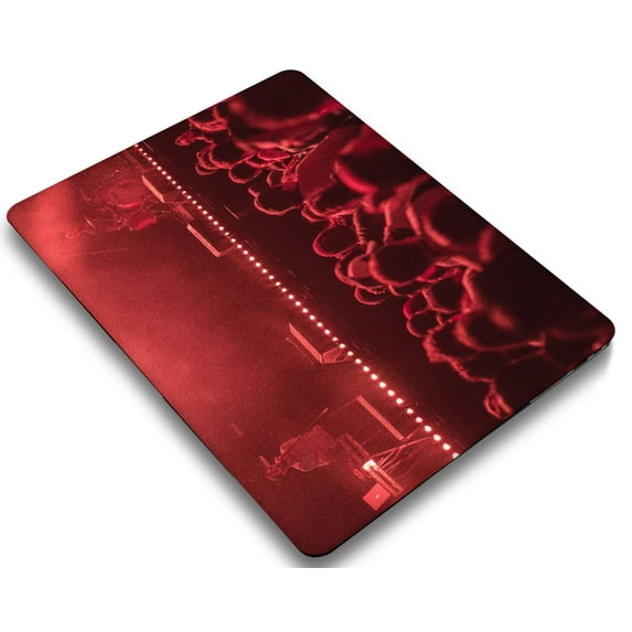 KSK KAISHEK Compatible MacBook Pro 16" Case 2019-2020 Rel. Model A2141, Plastic Hard Case Shell Cover + Black Keyboard Cover, Red series 0136