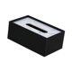 thumbnail image 2 of Cubierta de tejido Recipiente Contenedor Caja de tejido Organizador de servilletas para la mesa del hotel para automóviles de baño, 2 of 9
