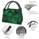 thumbnail image 4 of Fotbe Green Leave Fern Bolsa Térmica Portátil con Estampado, Bolsa de Entrega de Alimentos Aislada, Bolsa Reutilizable de Gran Capacidad para Comidas y Supermercado, 4 of 6
