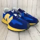 thumbnail image 2 of New Balance 327 Running Shoes Sneakers Marine Blue Yellow Mens Choose Size, 2 of 6