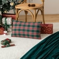 thumbnail image 3 of Rosnek Christmas Scottish Tartan Plaid Throw Pillow Covers Farmhouse Classic Decorative Square Cushion Cases for Home Decor Sofa Couch, 2 Pack, 3 of 3