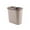 【In 500+ people's carts】BWS, variant on Kitchen Trash Can, Step-On Garbage Can with Lid, Tall Kitchen & Bathroom Trash Can, Small Office Waste Bin, Beige - Xuniizn