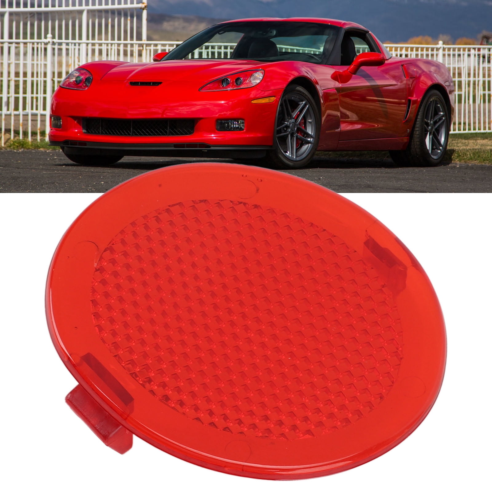 Interior Front Door Trim Red Reflector Lens 22612756 For Pontiac Grand Am 1999-2005
