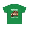thumbnail image 2 of Retired Not My Problem Anymore Funny Cat Retirement T-Shirt, 2 of 2