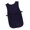 Navy, variant on Navy/Red PU with Pockets and Snap Closure - Reusable and Washable Smock for stylist Barber Salon Kitchens and , - Navy, as described