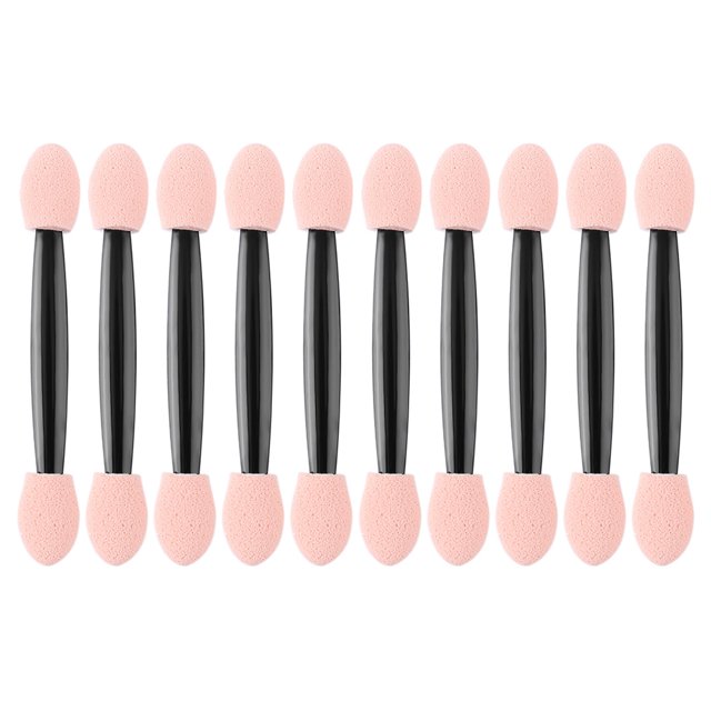 Mojoyce 10pcs Portable Eye Shadow Stick Powder Brushes Professional