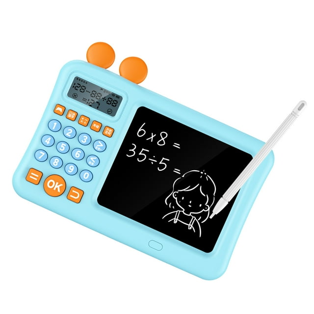 Calculadora Para Niños Con Bloc De Notas, Máquina De Práctica De Cálculo Algoritmos Inteligentes Ejercicios Interactivos De Sonido Para Niños Para Uso Diario