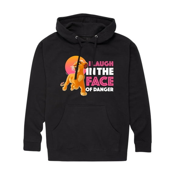 The Lion King - In The Face of Danger - Men's Pullover Hooded Fleece Sweatshirt