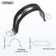 thumbnail image 3 of Uxcell 10 Paquete de Abrazaderas de Cable 2.17" 304 Acero Inoxidable Goma Forma U para Tubo, 3 of 7