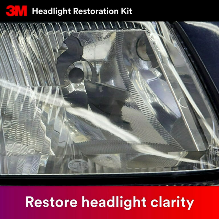 Finally got around to using my $15 3M Headlight Restoration Kit