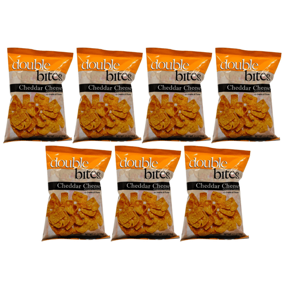 BariatricPal Protein Double Bites - Cheddar Cheese (7-Pack)