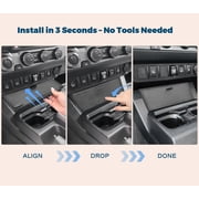 Hidden Center Console Organizer Cover For Toyota Tacoma 2016-2023 Accessories