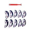 thumbnail image 1 of Juego de 10 Piezas Funda de Neopreno para Palo de Golf Sharpla Afilador y Limpiador, 1 of 8