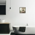 thumbnail image 3 of Stupell Industries Traditional Bathroom with Plants Botanical & Floral Painting Black Framed Art Print Wall Art, 12 x 12, 3 of 9