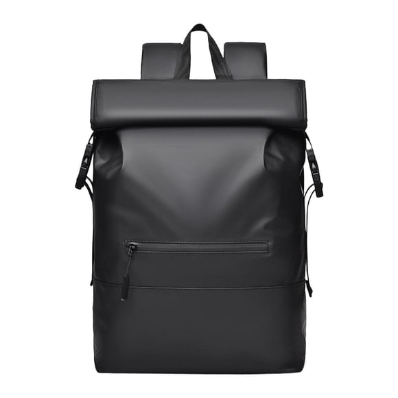Mochila para portátil duradera, de gran capacidad, portátil, ideal para viajes de negocios y acampada. Negro