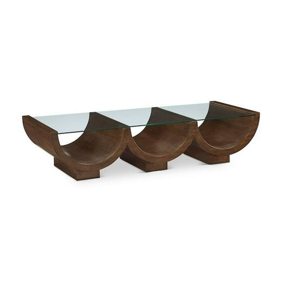 Meridian Furniture Beverwil Brown Coffee Table