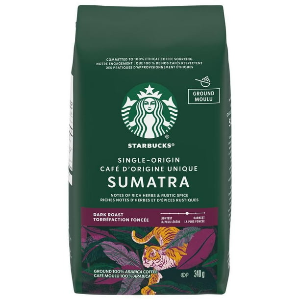 Starbucks® Sumatra Ground Coffee 340g, Dark Roast Walmart.ca