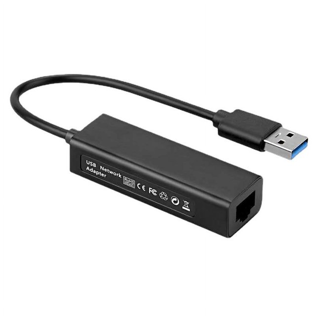 Para adaptador de red de Nintendo Switch, tarjeta de red USBHUB de aleación de aluminio de 10 m/100 m sin unidad