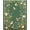 Green, Pattern 3, variant on ODIKA 4'x6' Machine Washable Non-Slip Area Rug, Meadow Songbird with Delicate Blooming Branch Motifs High Traffic Rug, Green, 278843