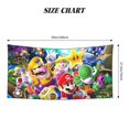 thumbnail image 2 of Lsque Mario Pattern Microfiber Bath Beach Towel Silver Fox Velvet Beach Towel Oversized Quick Dry Absorbent for Pool Swimming Bathroom 27.5x55in, 2 of 5