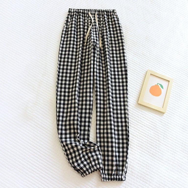 パンツ TSTS / GINGHAM PRINT SWEAT PANTS / BLACK TSTS / GINGHAM PRINT SWEAT PANTS / BLACK Gingham Boxer Detail