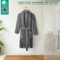 thumbnail image 3 of American Soft Linen Women’s Fleece Bathrobe – Luxury Soft, Plush, Fuzzy & Warm Robe for Women, Cozy Spa Quality Adult Bathroom Lounge Robe, 3 of 10