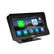 onn 7" Wireless Apple CarPlay & Android Auto On-Dash Touchscreen Monitor