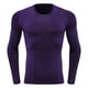 thumbnail image 1 of Ceisia Men's Casual Sport Tight Gift High Elastic Round Neck Fitness Long Sleeve Athletic T Shirt, 1 of 2
