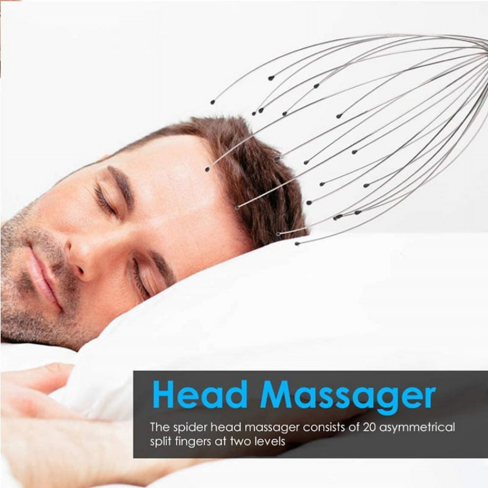 IKeener Scalp Massagers With 20 Claws Handheld Head Massager Scratcher For Deep Relaxation Hair Stimulation And Stress Relief Massage(Free Storage Bag)