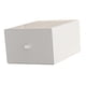 thumbnail image 4 of Caja de almacenamiento de escritorio apilable para oficina, dormitorio, contenedor de artículos diversos, lisa y redonda 20 cm x 15 cm x 10 cm, 4 of 7