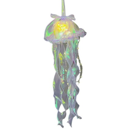 

Taize DIY Night Light Shine DIY Jellyfish Shape Multipurpose Glowing Decorative Plastic Jellyfish Lamp DIY Material Kit Photo Props