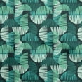 thumbnail image 1 of oneOone Cotton Cambric Teal Green Fabric Semi Circle Quilting Supplies Print Sewing Fabric By The Yard 56 Inch Wide, 1 of 4
