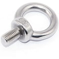 thumbnail image 1 of 10 Pcs Boulons de Levage Anneaux Écrou Fileté Mâle Attache Acier Inoxydable 304, Lot de-10, M8, 1 of 4