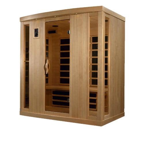 Infrared Sauna by Golden Designs, 4 Person PureTech Ultra Low EMF by Gold Design Saunas