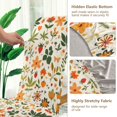 thumbnail image 5 of Yayeee 4 Pack Dining Chair Covers Stretch Parson Chairs Slipcovers Seat Protector, Leaves Pattern, 5 of 6