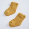 thumbnail image 6 of JAJAHO Baby Crew Socks Toddler Boys Girls Soft Lightweight Summer Breathable Solid Color Socks 0-36M Cozy Sock, 6 of 6
