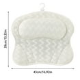 HMOONORY Bath Haven Bath Pillow for Bathtub Headrest Pillow for Back