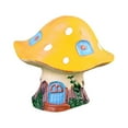 thumbnail image 2 of Cheers.US 4Pcs Miniature Fairy Garden Cartoon Mushroom House Resin DIY Miniature Micro Landscape Bonsai Garden Decor, 2 of 7
