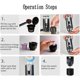 thumbnail image 4 of Portable Espresso Machine, Cordless Electric Coffee Maker, for Car Travel, Camping, Boating, Hiking (Black), 4 of 5
