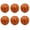 Basketball, variant on HDJNal 6 Pcs Basketball Ceramic Cabinet Knobs, 43 mm/1.69 Inch Single Hole Ceramic Door Knobs with Screws, Rugby Oval Door Pulls for Kitchen Cabinet, Cupboard, Wardrobe, Dresser