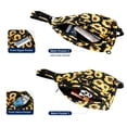 thumbnail image 5 of HAWEE Convertible Sling Backpack Purse Sunflower Crossbody Chest Bag Left and Right Shoulder Water Repellent, 5 of 7