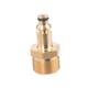thumbnail image 3 of Adaptador de manguera Accesorio de conector de manguera Metal M22 Pieza de repuesto para jardín y riego Herramienta de conversión de tubería de agua, 3 of 8