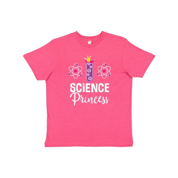 Inktastic Scientist Girls Science Princess Youth T-Shirt