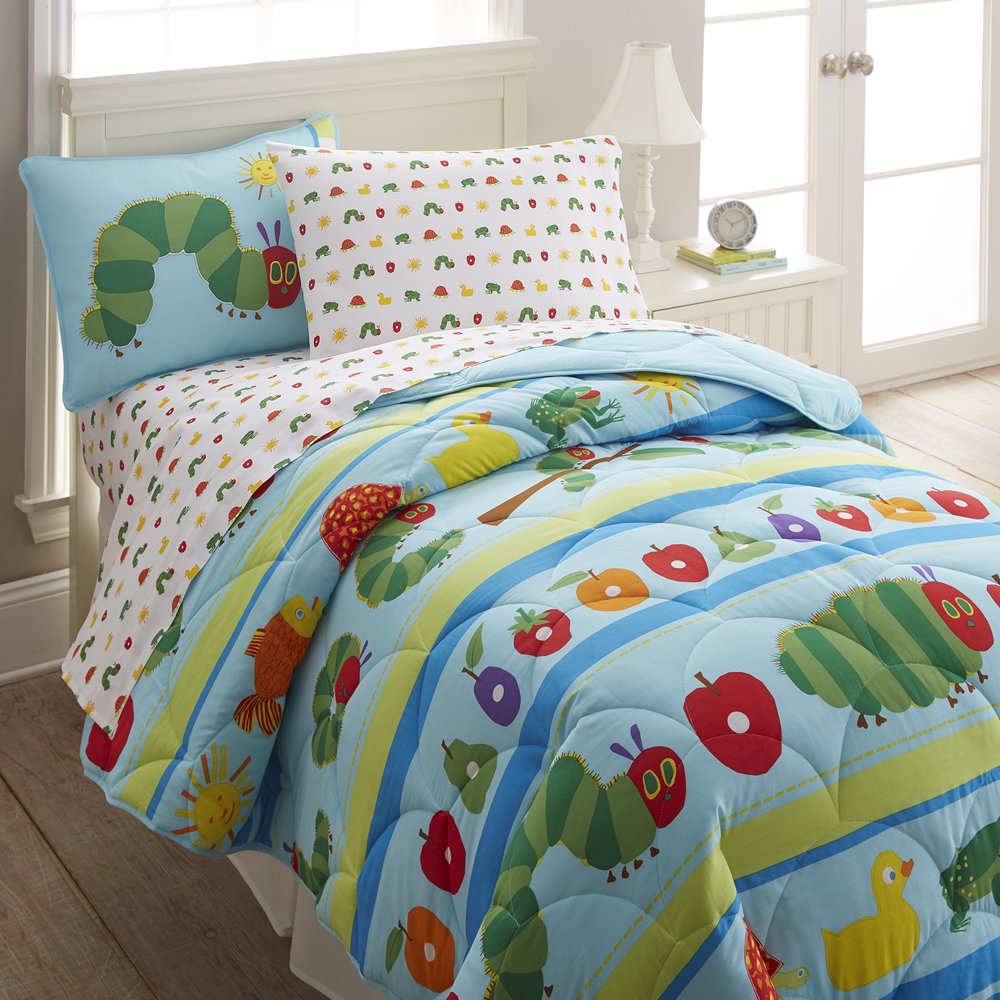The Very Hungry Caterpillar Lightweight Cotton Comforter Set Full