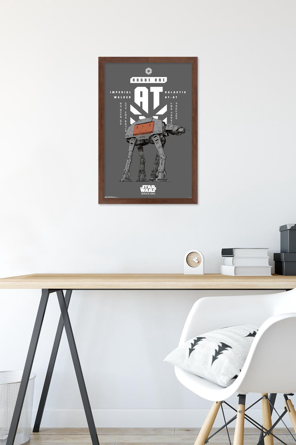 Star Wars: Rogue One - Banner Wall Poster, 14.725" x 22.375", Framed