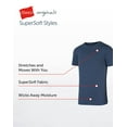 thumbnail image 2 of Hanes Originals Boys' SuperSoft T-Shirt, Assorted, 3-Pack M, 2 of 7