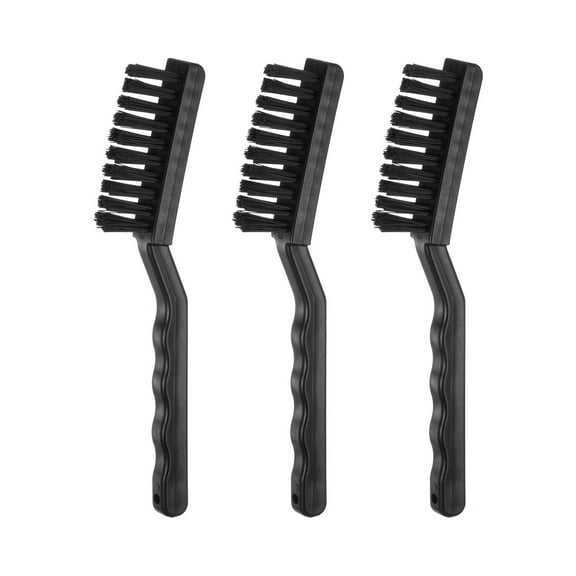 3 Packs Anti-static Cleaning Brush 18x60mm PV Plastic Conductive Bristles Anti Static ESD Brushes