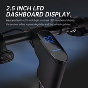 Electric Scooter for Adults - 800W Peak Motor, Max Speed 25MPH, 36V 10Ah Battery, 18 Miles Long Range, 10 Tubeless Tires, Disc Brake System, Smart App Control